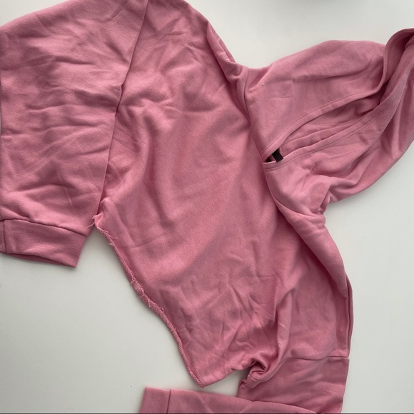 Pink Hoodie Sweatpants Tracksuit Set - Picture 11 of 11